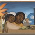 Doodle de Google dedicado al mexicano Diego Rivera