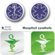 Vectors – Hospital symbols