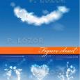 Vectores Figure Cloud Figuras con Nubes