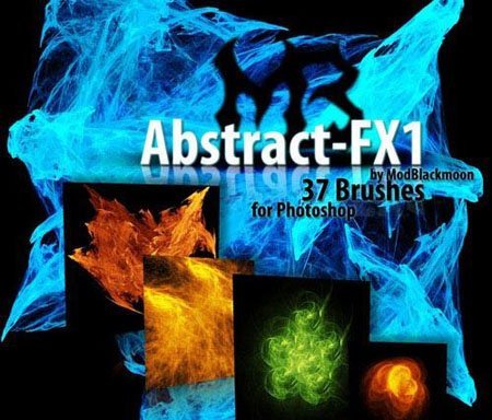 Abstract-FX1 Photoshop Brushes - Abstractas
