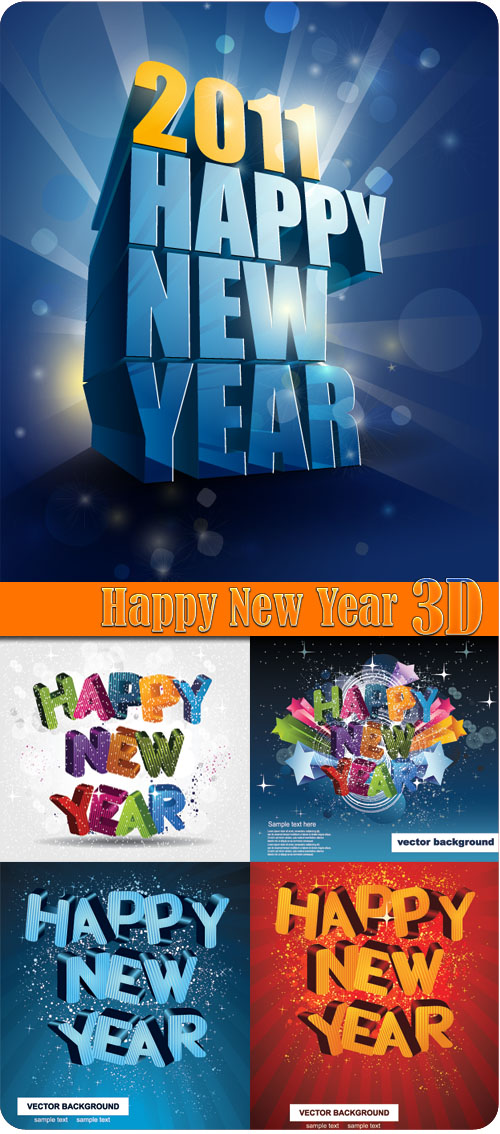 Happy New Year - Feliz Año Nuevo