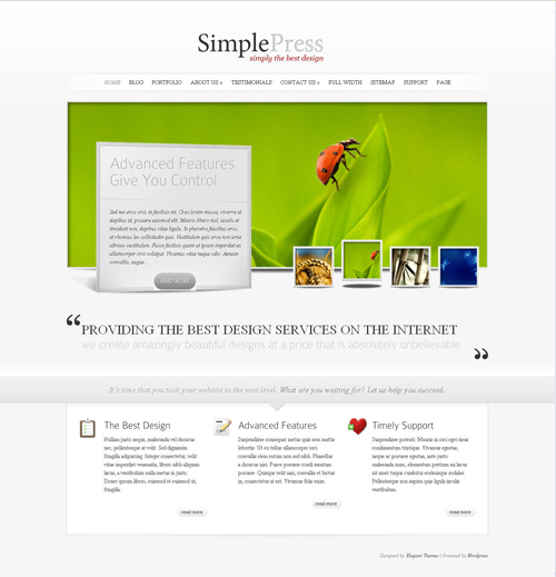 SimplePress - ElegantThemes