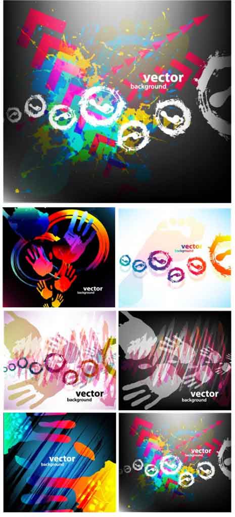Vectores Multicolored Background Fondos Multicolores