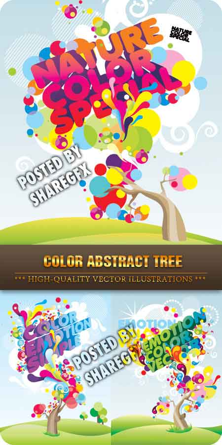 Vectores Abstract Tree Árboles Abstractos