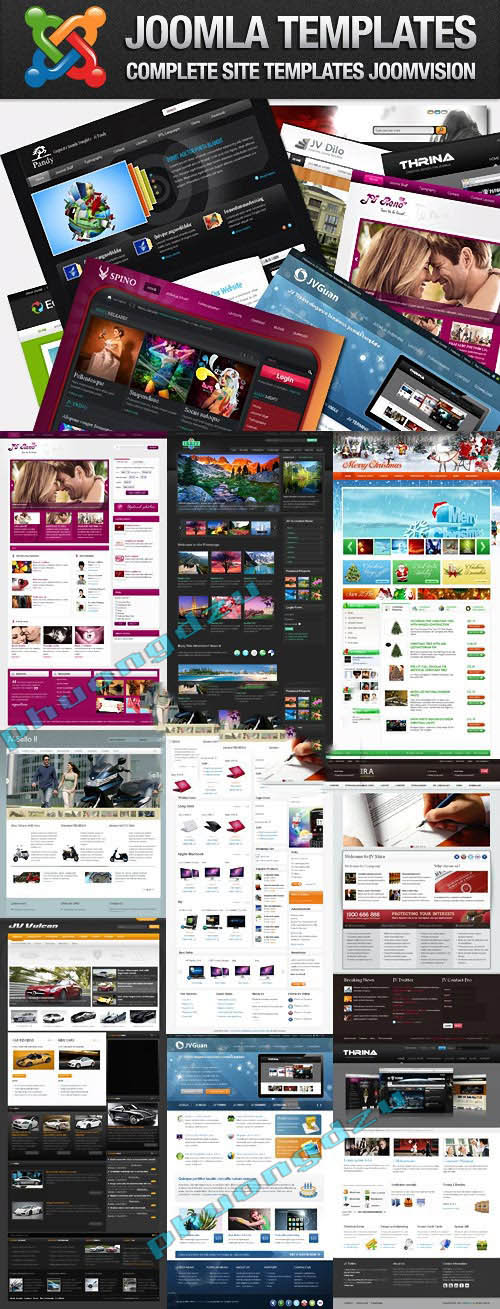 JoomVision - Joomla Templates Colección 2011