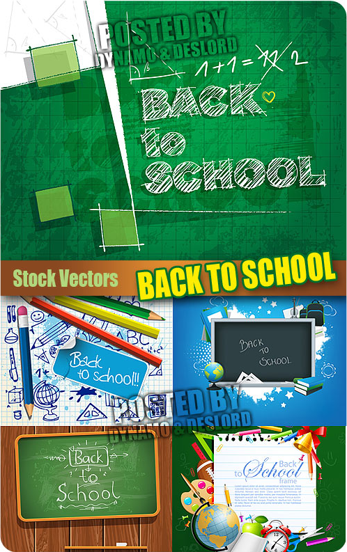 Back to school 2 - Stock Vectors 