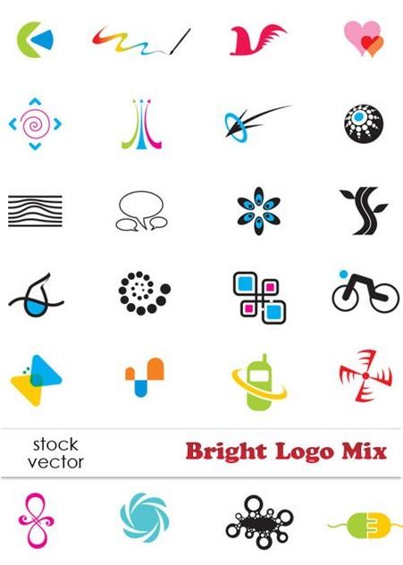 Vectors - Bright Logo Mix