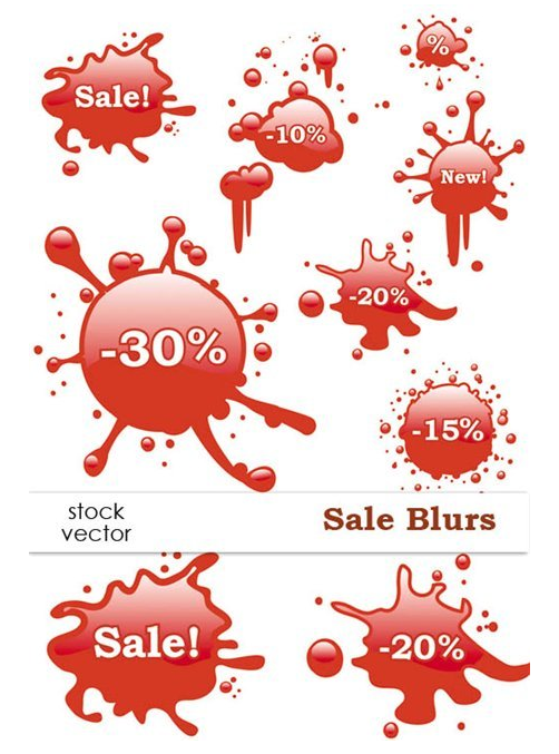 Stock Vector - Sale Blurs