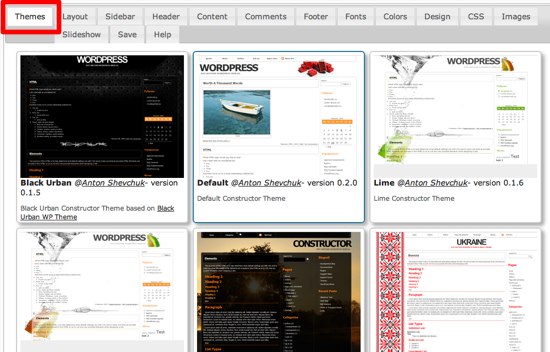 Diseña tu propio tema para WordPress con Constructor