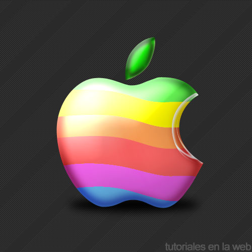 Logo Apple en Photoshop