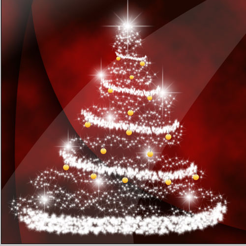 Dibujando un árbol de navidad con Photoshop