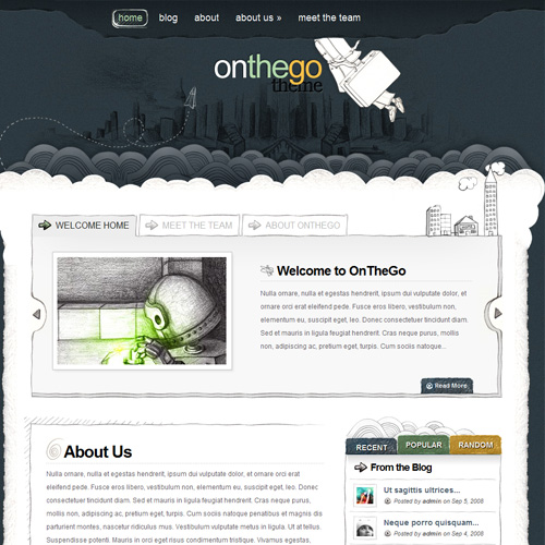 OnTheGo – ElegantThemes Premium para WordPress