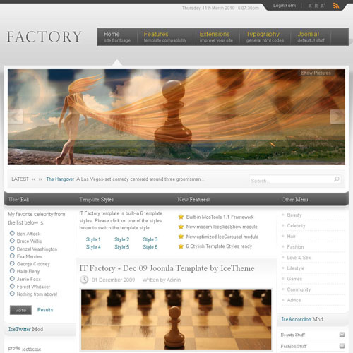 IT Factory – Joomla Template