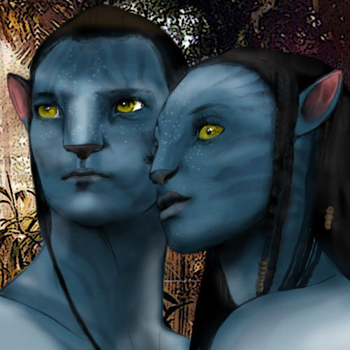Dibujando los personajes de Avatar con Photoshop