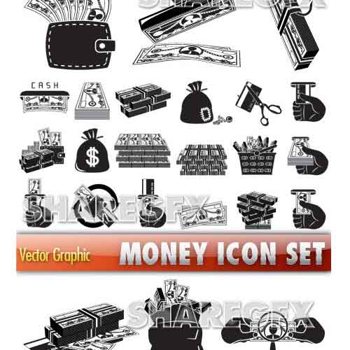 Vectores Money Icons Iconos Dinero