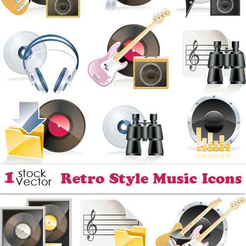 Vectores Music Icons Iconos de Música