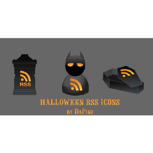 Vectores Halloween RSS Icons Iconos de Halloween