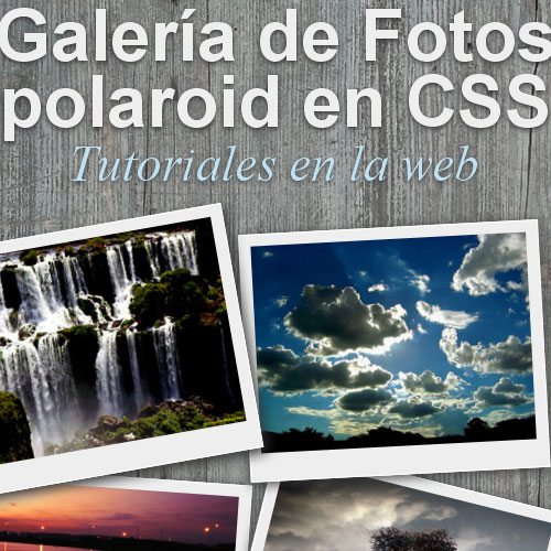 Galeria polaroid CSS