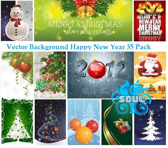 Vector Background Happy New Year