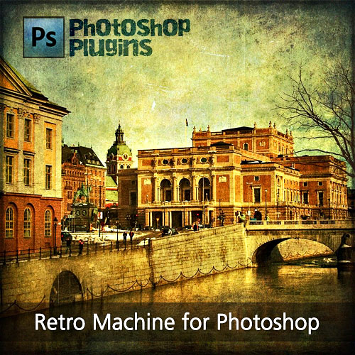 Retro Machine 4 para Photoshop