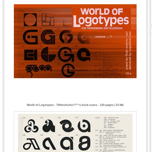 Ebook de logotipos / World of Logotypes