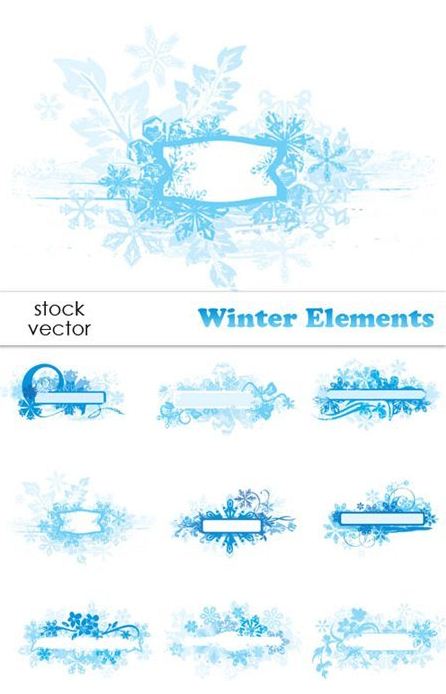 Vectors – Winter Elements