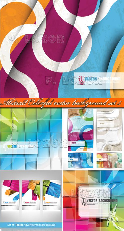 Lines and squares color vector background