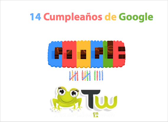 14 Cumpleaños de Google
