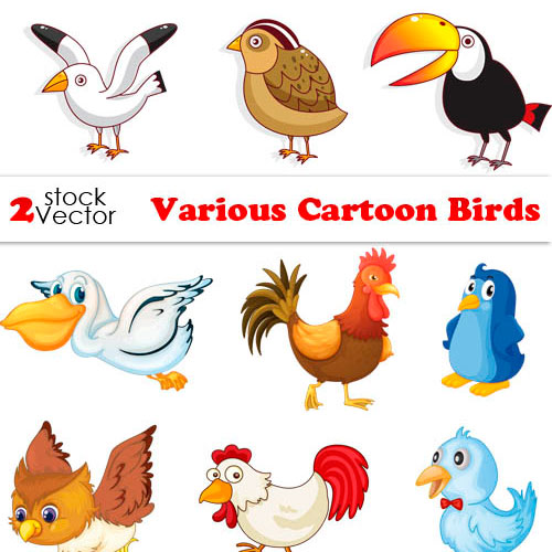 Birds Vectors – Vectores Aves