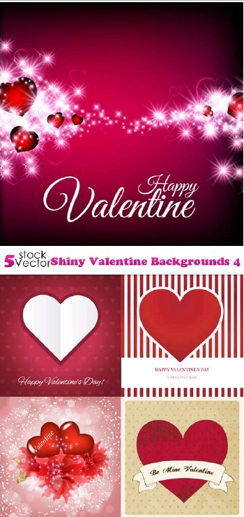 Shiny Valentine Backgrounds