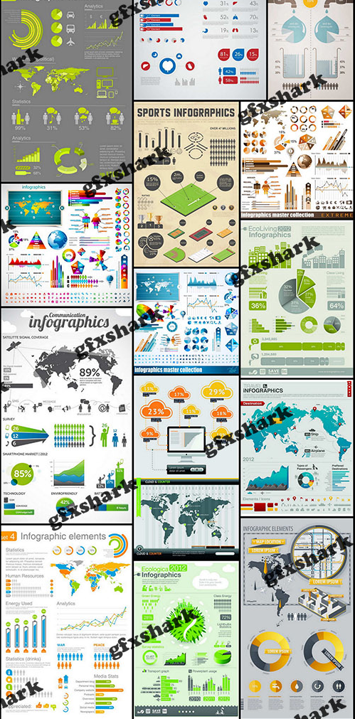 Stock Vector – Infographics Collection