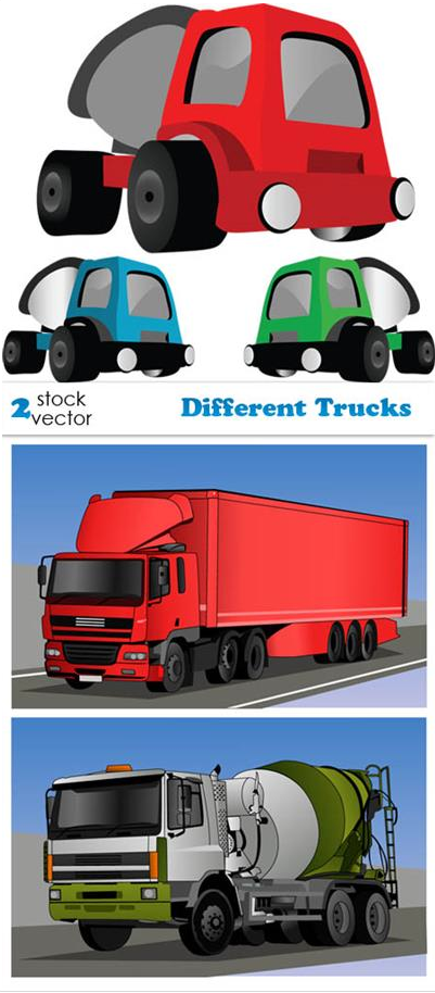 Vectors – Different Trucks