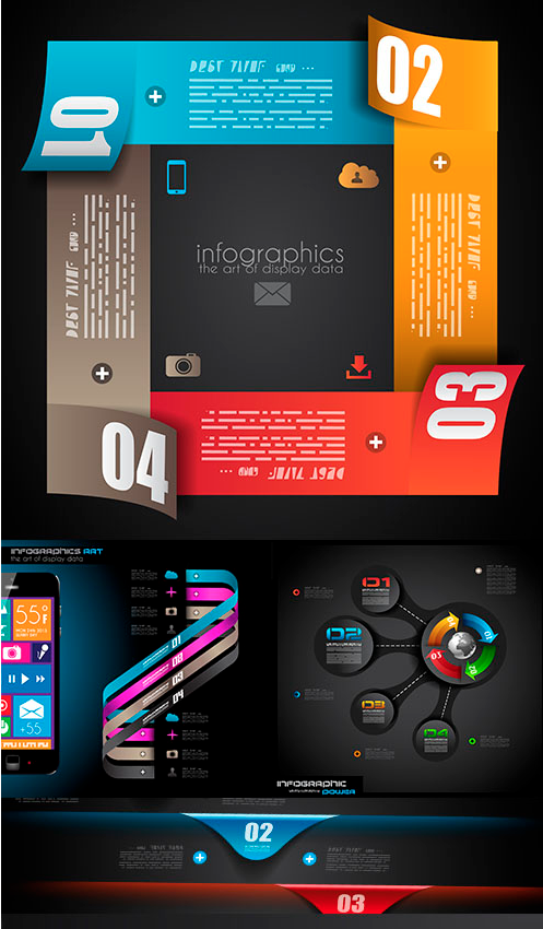 Stock: Infographic design template