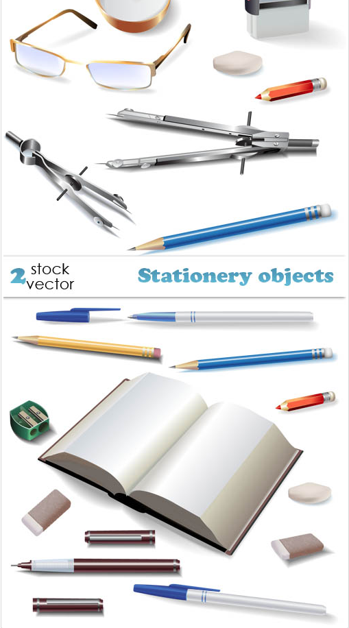 Vectors – Stationery objects
