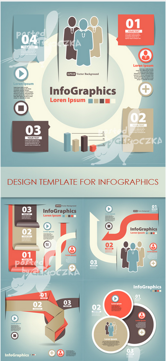 Design elements for infographics