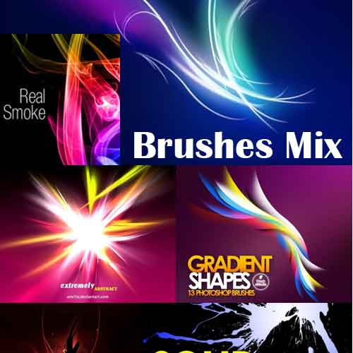 Photoshop Brushes Mix