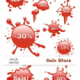 Stock Vector – Sale Blurs