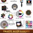 Vectores Colorful Design Diseños Coloridos