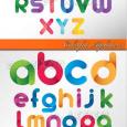 Vectores Colorful Alphabet Alfabeto Colorido