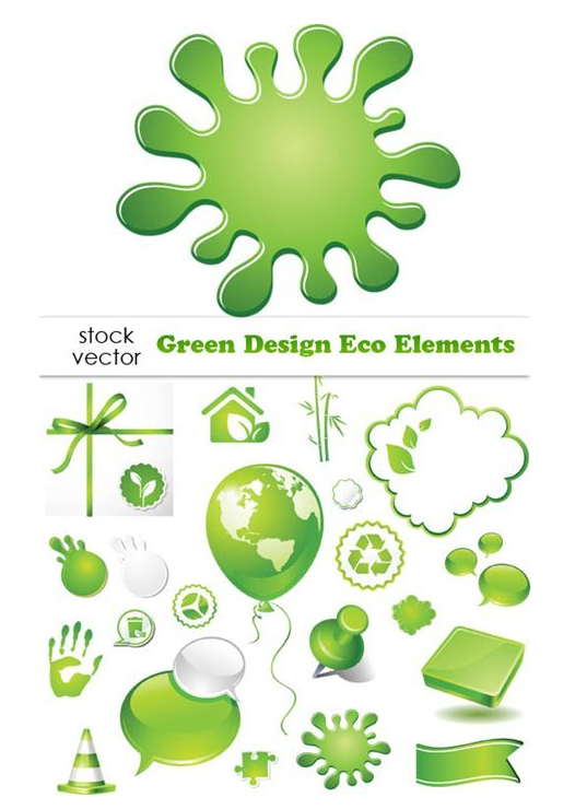 Vectors - Green Design Eco Elements