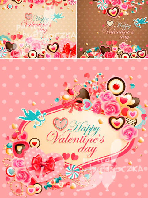 Romantic Valentines Day card