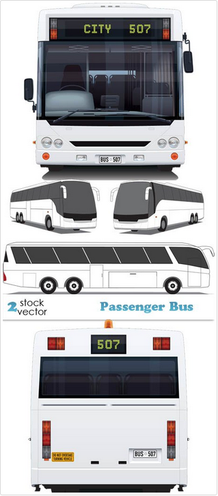 Vectors – Passenger Bus